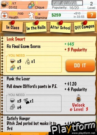 High School Life (iPhone/iPod)