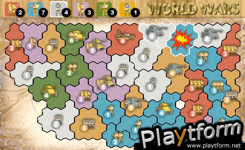 World Wars - A Dice War Games (iPhone/iPod)