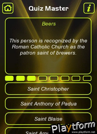 Beer Trivia Quiz (iPhone/iPod)