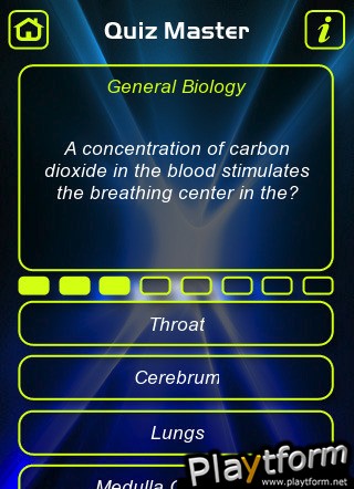 Biology Trivia Quiz (iPhone/iPod)