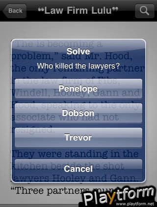Deadliest Allusions (iPhone/iPod)