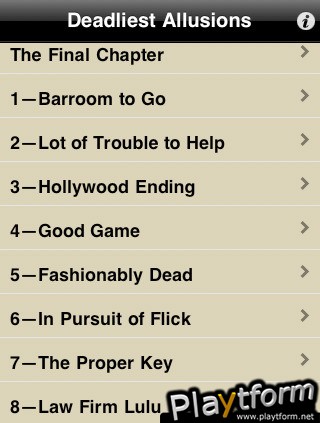 Deadliest Allusions (iPhone/iPod)