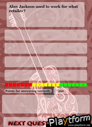 Country Music Trivia (iPhone/iPod)