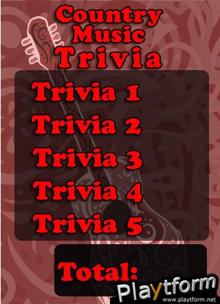 Country Music Trivia (iPhone/iPod)