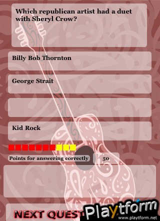 Country Music Trivia (iPhone/iPod)