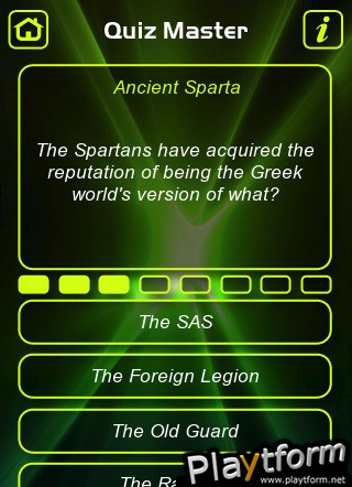 Ancient Greece History Trivia Quiz (iPhone/iPod)