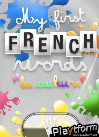 My first french words: Colors (iPhone/iPod)