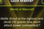 World of Warcraft Game Trivia Quiz (iPhone/iPod)