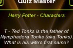 Harry Potter Characters Trivia Quiz (iPhone/iPod)