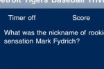 Detroit Tiger Baseball Trivia (iPhone/iPod)