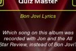 Bon Jovi Music Trivia Quiz (iPhone/iPod)