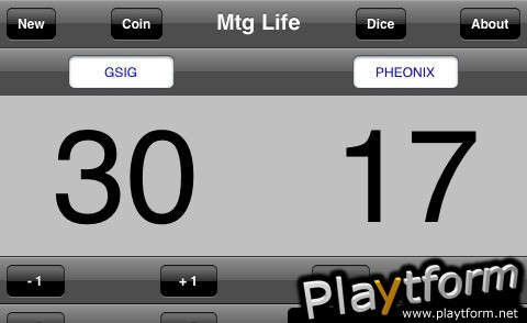 MTG Counter (iPhone/iPod)