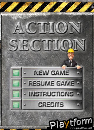 Action Section (iPhone/iPod)