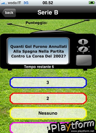 iCalcio Quiz (iPhone/iPod)