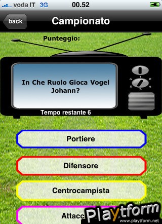 iCalcio Quiz (iPhone/iPod)