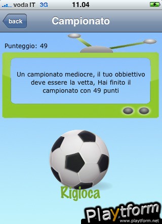 iCalcio Quiz (iPhone/iPod)