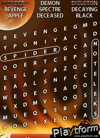 Halloween WordSearch (iPhone/iPod)