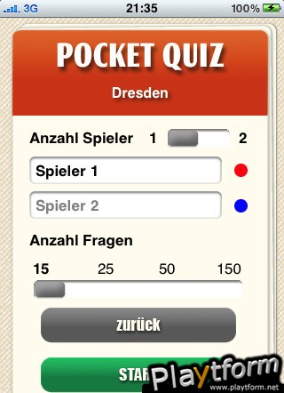 Pocket Quiz: Dresden (iPhone/iPod)