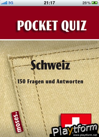 Pocket Quiz: Schweiz (iPhone/iPod)