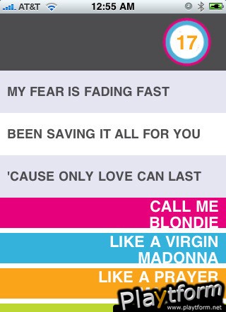 Lyric Genius - 80s Edition (iPhone/iPod)