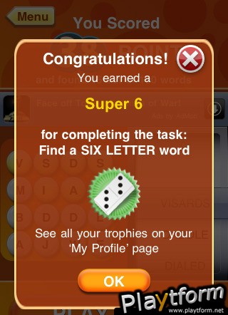 Word Scramble 2 by Zynga (iPhone/iPod)