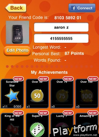 Word Scramble 2 by Zynga (iPhone/iPod)
