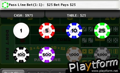 Orchard's Craps (iPhone/iPod)