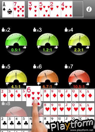 Poker Gauge -- Ultimate Texas Hold'em Assist (iPhone/iPod)