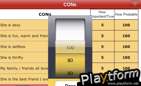 Should I Dump Her? (iPhone/iPod)