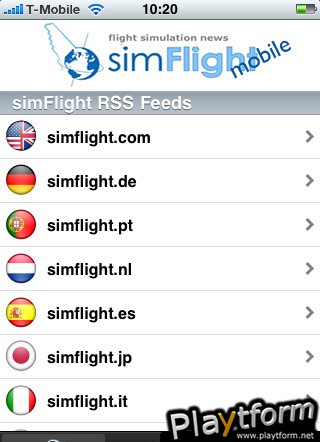 simFlight (iPhone/iPod)