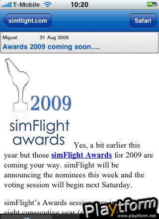 simFlight (iPhone/iPod)
