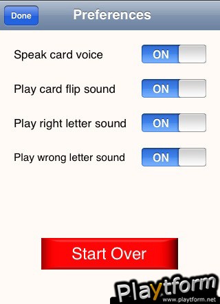 Spell & Listen cards - the talking flashcards for spelling (iPhone/iPod)