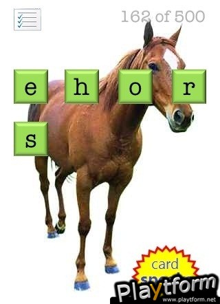 Spell & Listen cards - the talking flashcards for spelling (iPhone/iPod)