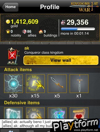 Kingdoms at War - Sabotage Edition (iPhone/iPod)