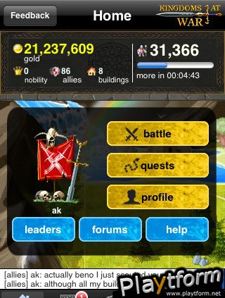 Kingdoms at War (iPhone/iPod)