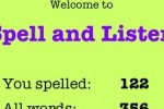 Spell & Listen cards - the talking flashcards for spelling (iPhone/iPod)