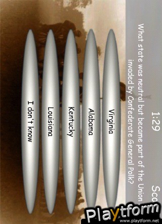 Civil War Afficionado (iPhone/iPod)