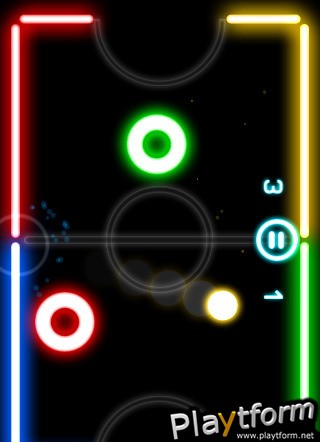 Glow Hockey (iPhone/iPod)