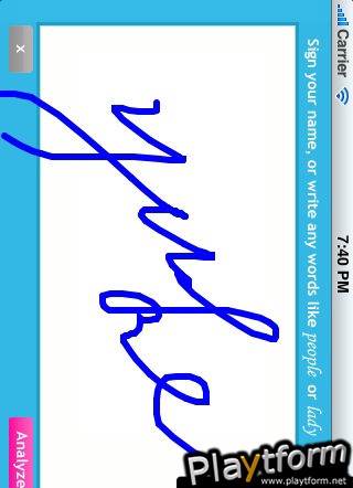 Handwriting Quizzes (iPhone/iPod)