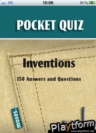 Pocket Quiz: Inventions (iPhone/iPod)