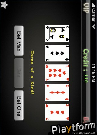 ViP : Video Poker (iPhone/iPod)