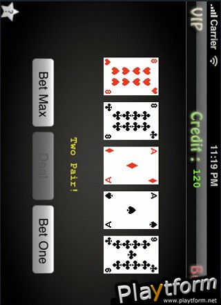 ViP : Video Poker (iPhone/iPod)