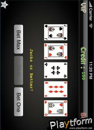 ViP : Video Poker (iPhone/iPod)