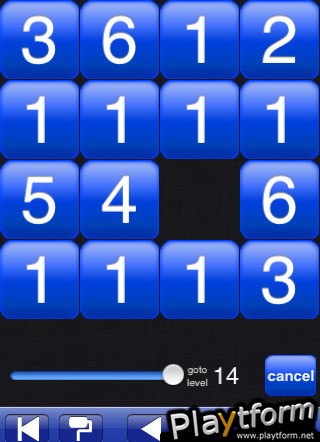 Numbers to 1 (iPhone/iPod)