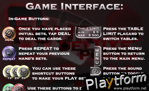 Four Card Deluxe Poker (iPhone/iPod)