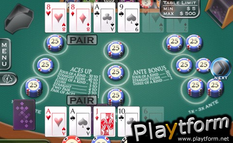 Four Card Deluxe Poker (iPhone/iPod)