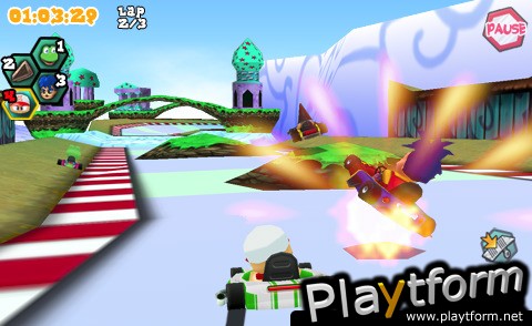 Krazy Kart Racers (iPhone/iPod)