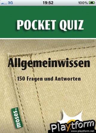 Pocket Quiz: Allgemeinwissen (iPhone/iPod)