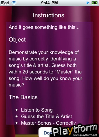 Music Mayhem (iPhone/iPod)