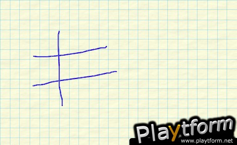 AI Tic Tac Toe - Draw to play w CPU (iPhone/iPod)